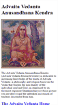Mobile Screenshot of lists.advaita-vedanta.org